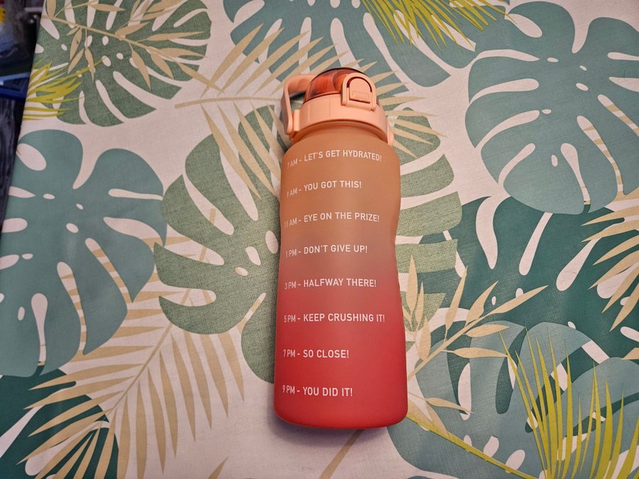 Beauty Rebels Motivational Water Bottle 2,2 L "Ipanema" NY!