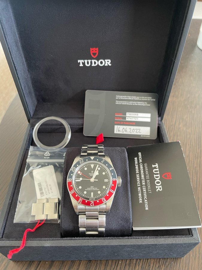 Tudor Black Bay GMT Pepsi - 2022 Fullset