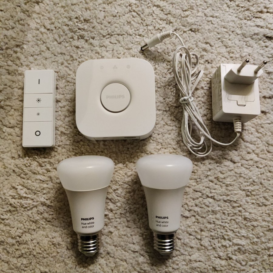 Philips Hue Starter Kit med 2 lampor