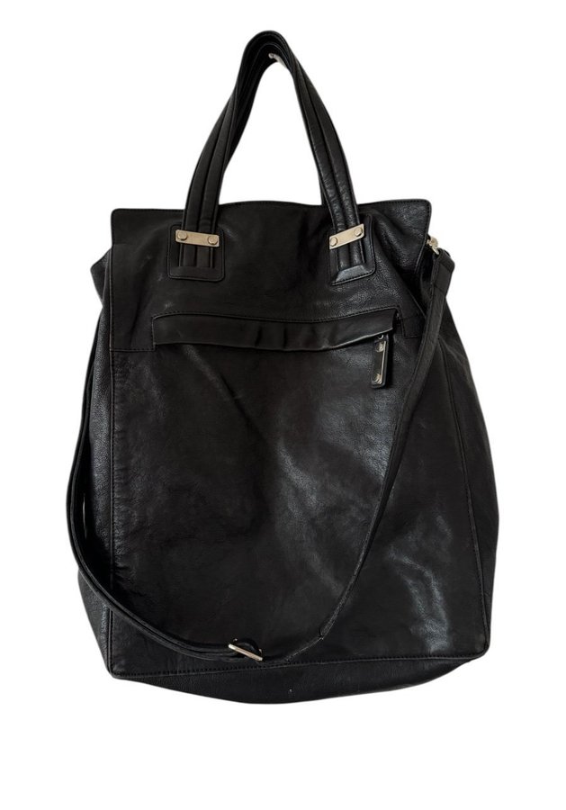 Filippa K black leather bag