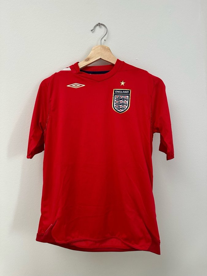 England Umbro rød fodboldtrøje