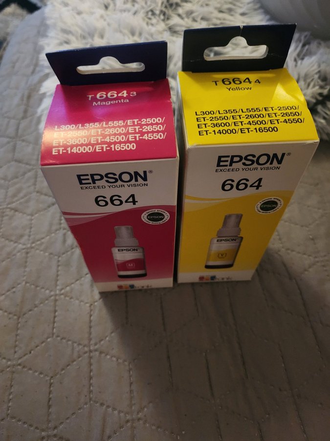 Epson 664 bläckpatroner