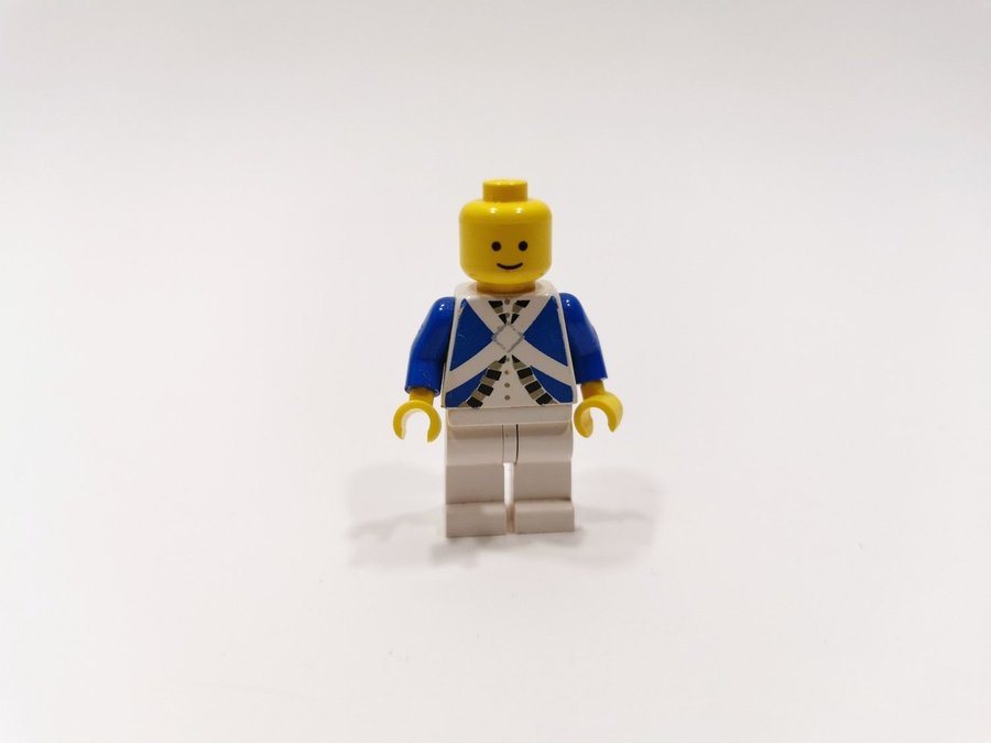 Lego - minifigur - pirates - soldat - imperial - blå/vit (fler i lager)