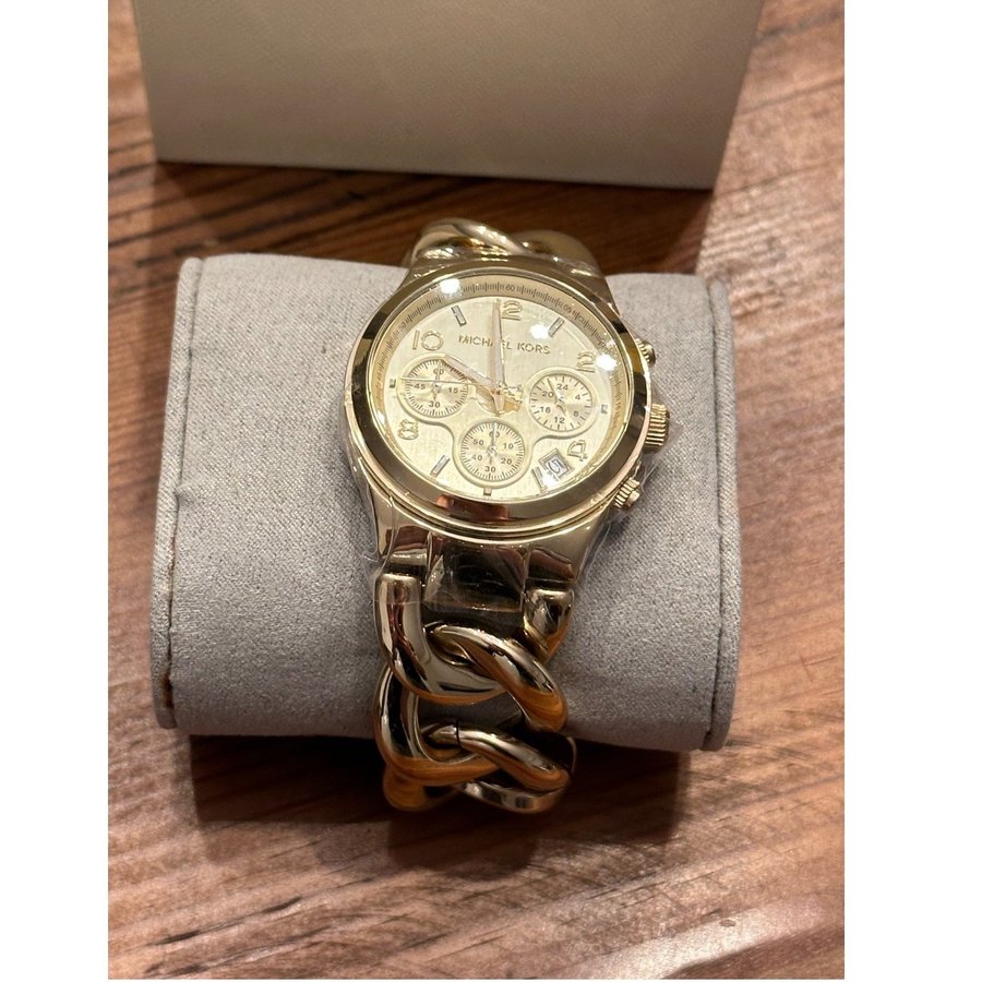 Michael Kors champagne/guld 38mm. Perfekt Julklapp