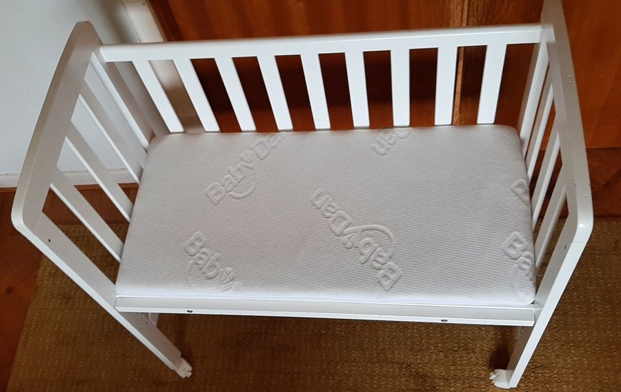 Bäbis Sidosäng Säng Bedside-crib