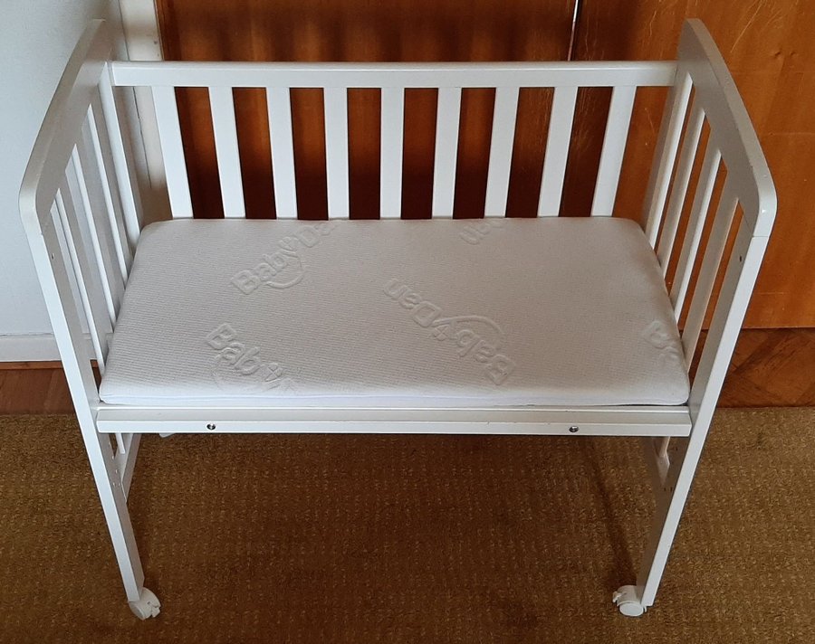 Bäbis Sidosäng Säng Bedside-crib