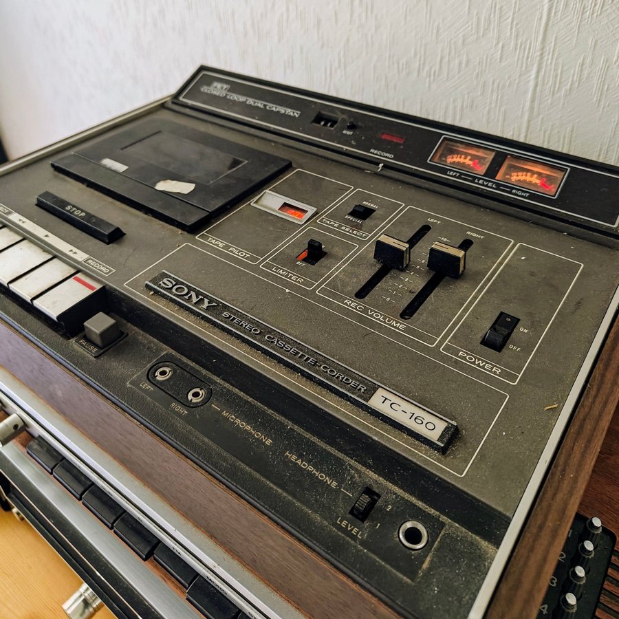 Sony TC-160 Kassettbandspelare