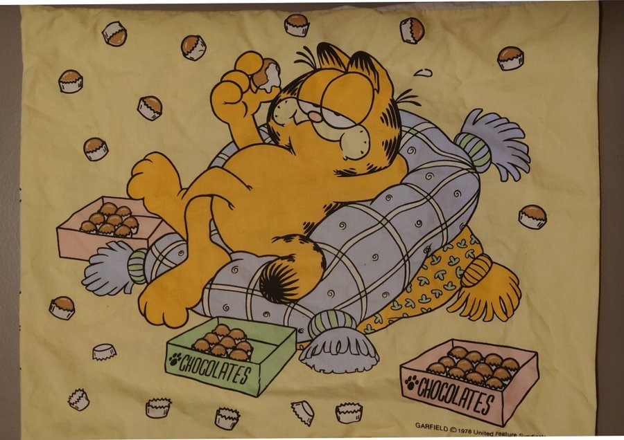 Garfield katten Gustaf örngott (1978)