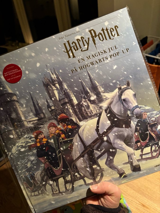 Harry Potter: En Magisk Jul På Hogwarts Pop Up Julkalender