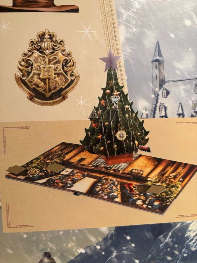 Harry Potter: En Magisk Jul På Hogwarts Pop Up Julkalender