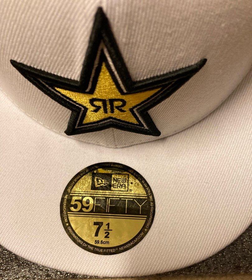 Rockstar Energy Drink New Era keps 59Fifty 7 1/2