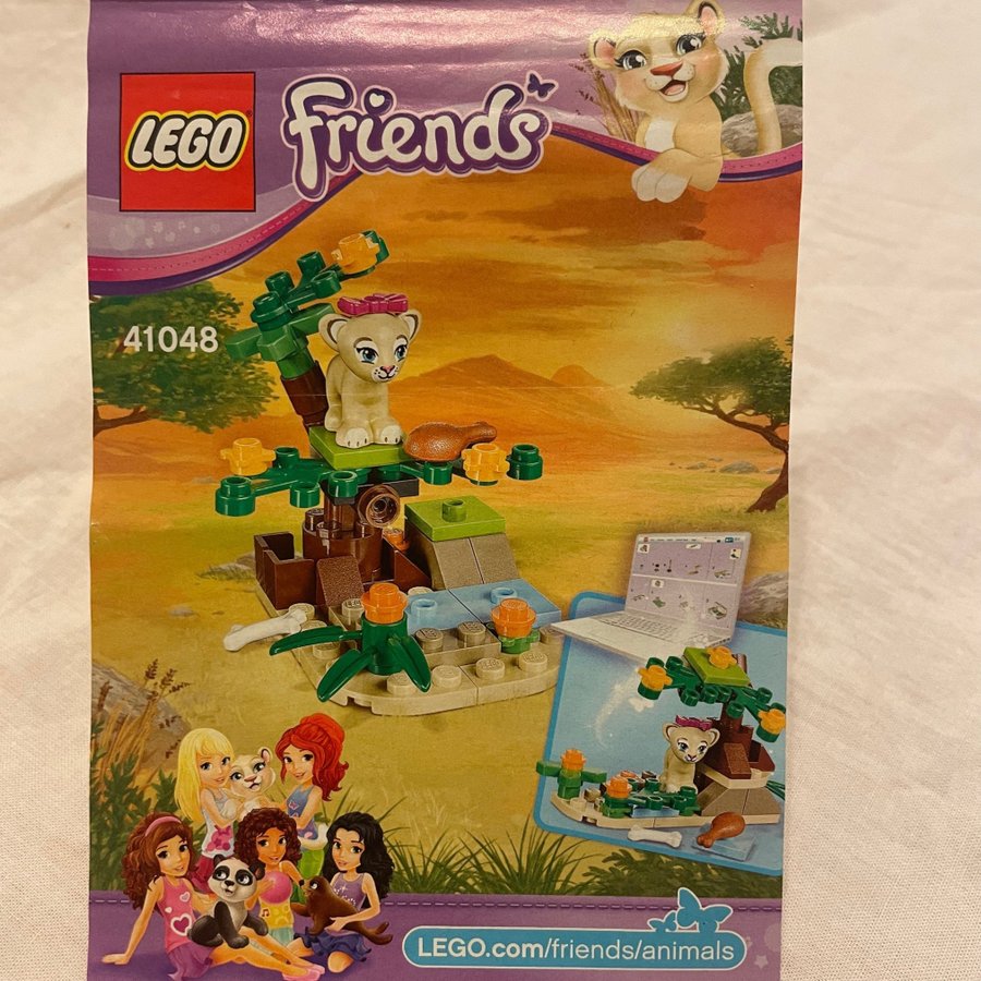 LEGO Friends 41048 Lejonungens savann - komplett!