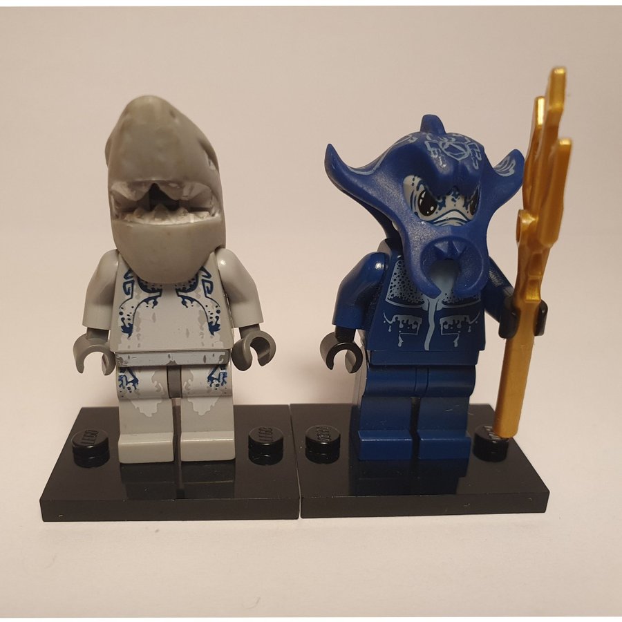 Atlantis Shark and Manta Warrior, 2010, Lego Atlantis