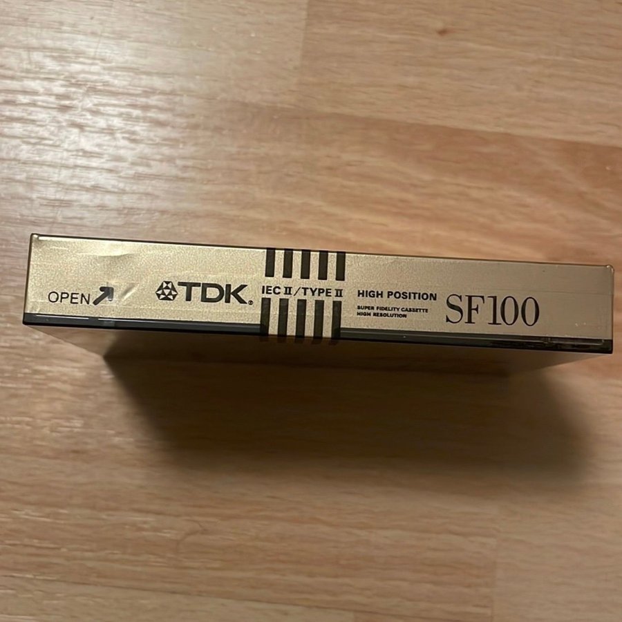 TDK SF 100 Kassettband - typ II