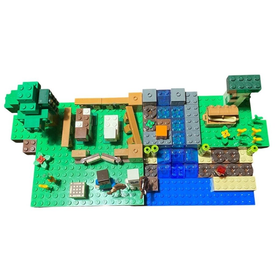 Minecraft Lego Set med Figuriner