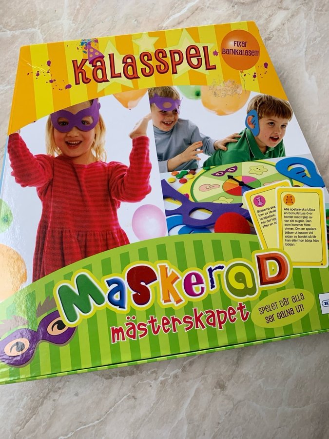 Maskerad Mästerskapet - Barnkalas Spel