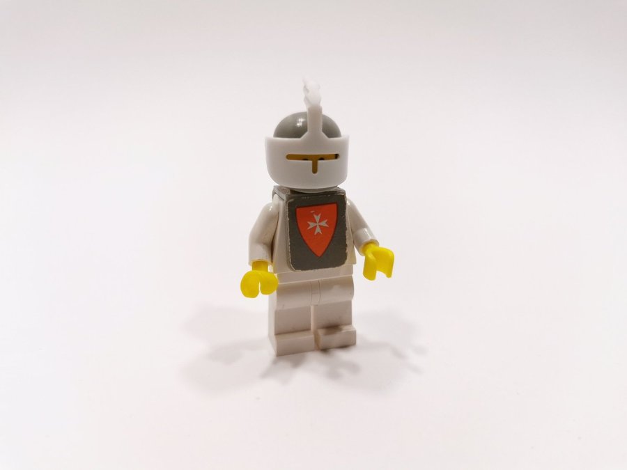 Lego - minifigur - castle - riddare - cas083a - vit