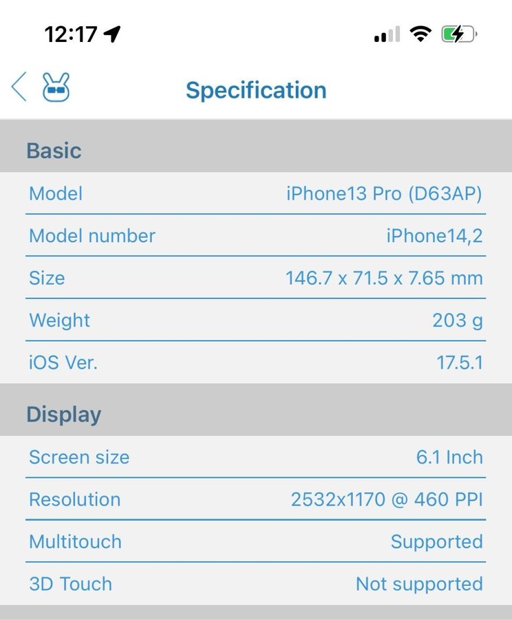 Iphone 13 PRO 512GB (Unik mobil)