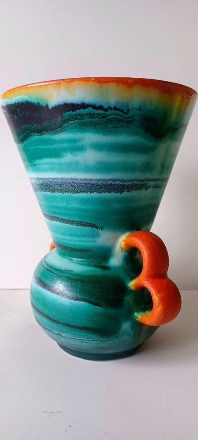 Antik Art Deco Michael Andersen vase SHIPPING WORLDWIDE