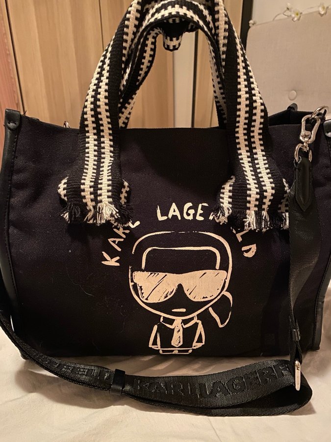 Tote Bag Karl Lagerfeld Womens Recykled K canvas