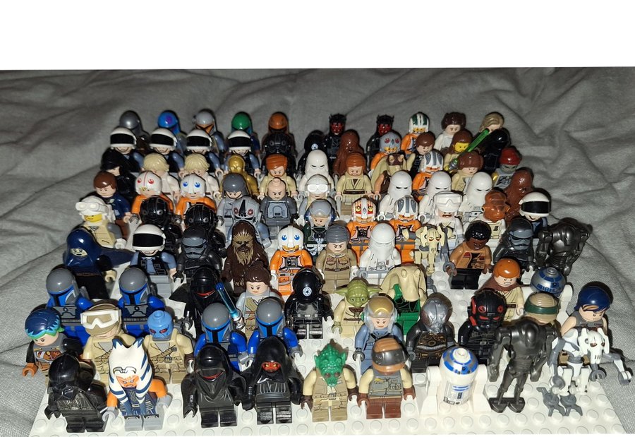 Lego Star Wars Minifigurer - Stor samling