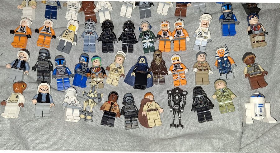 Lego Star Wars Minifigurer - Stor samling