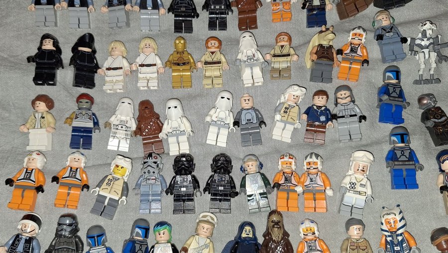 Lego Star Wars Minifigurer - Stor samling