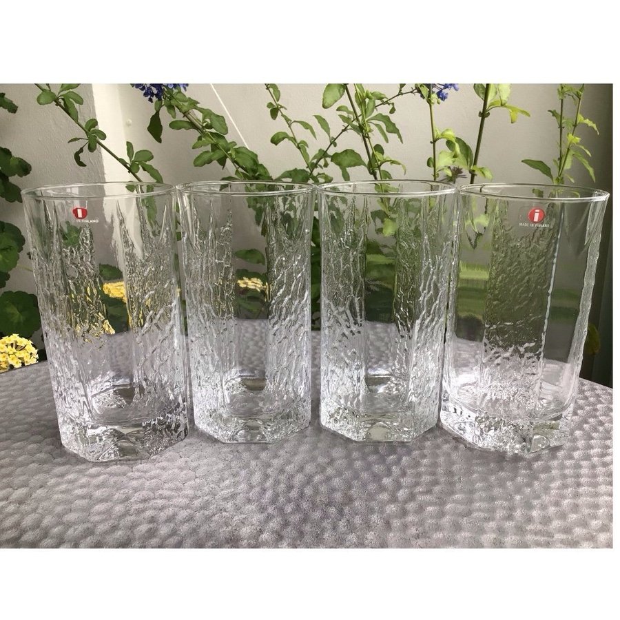 Grogglas Highball glas Iittala Kalinka design Timo Sarpaneva