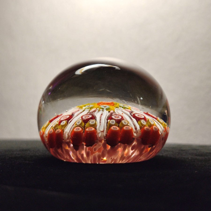 Brevpress - Strathearn P8 (9 spoke millefiori paperweight)