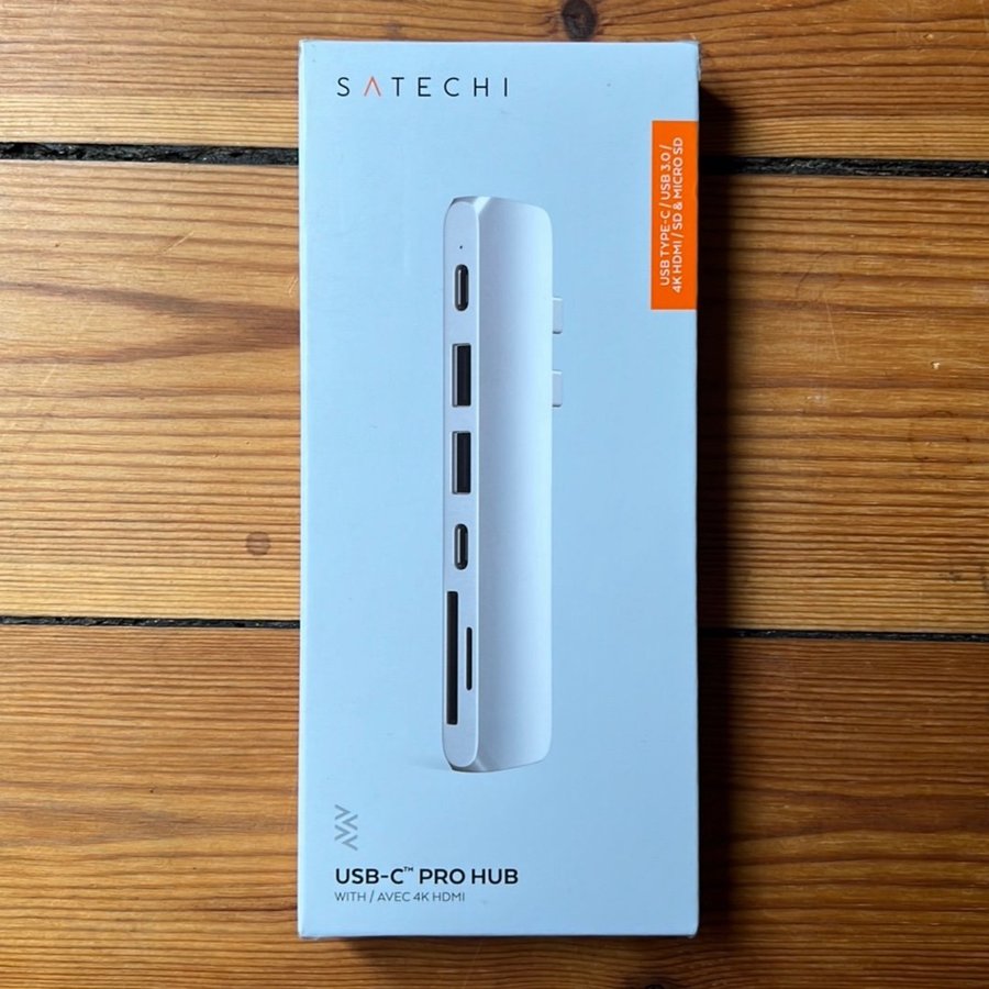 Satechi USB-C Pro Hub with 4K HDMI and Ethernet