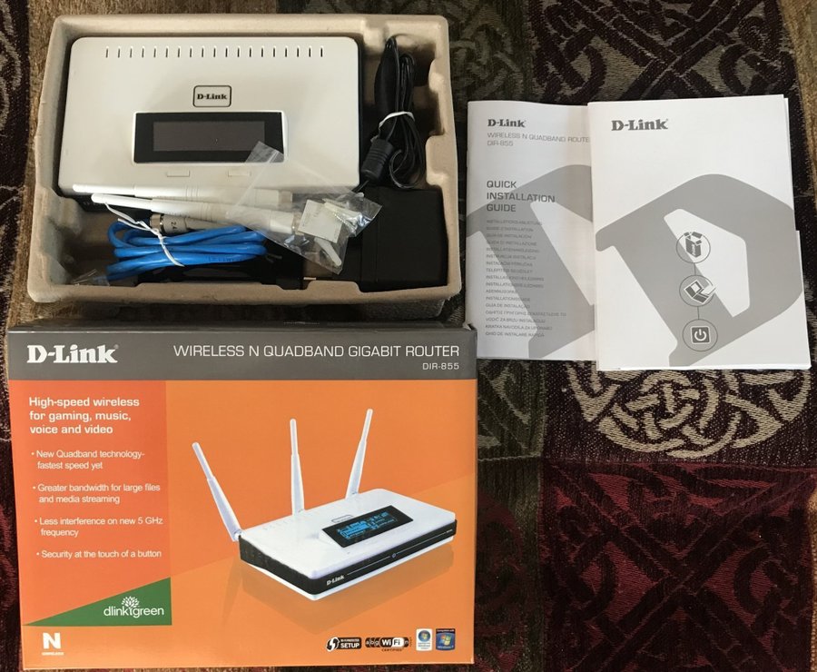 D-Link high speed wireless router