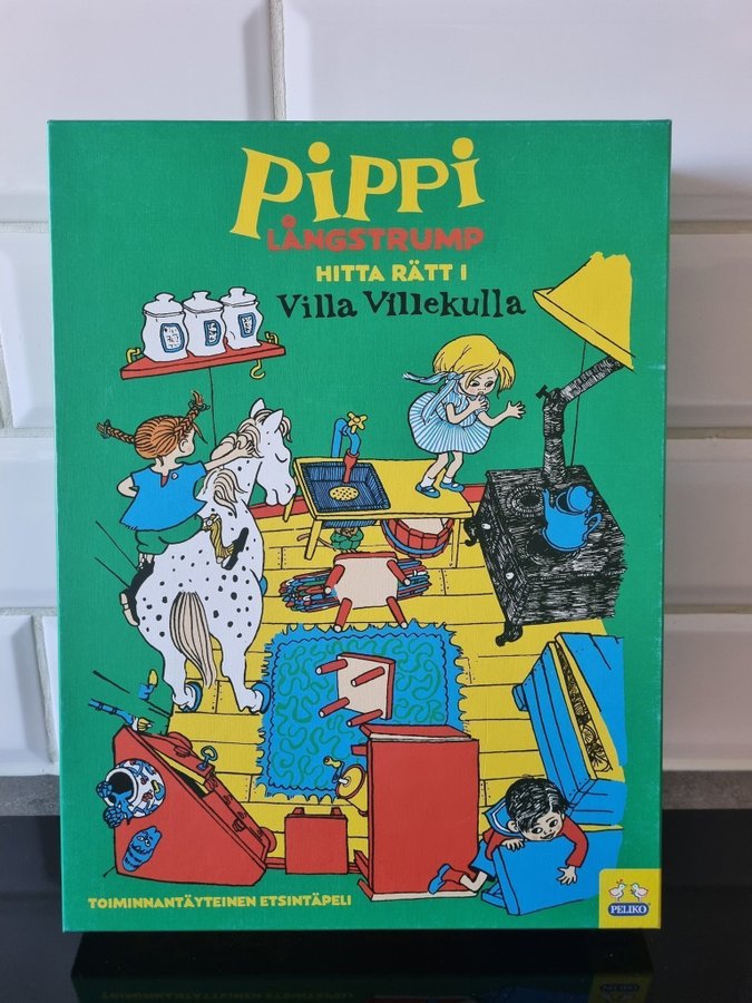 Pippi långstrump- hitta rätt i villerkulla