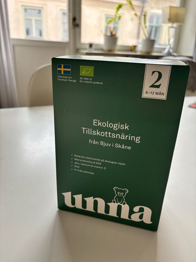 UNNA 2 - ekologisk tillskottsnäring/tillskottsersättning