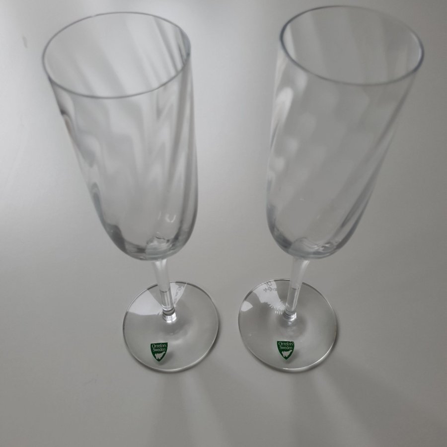 Orrefors champagneglas