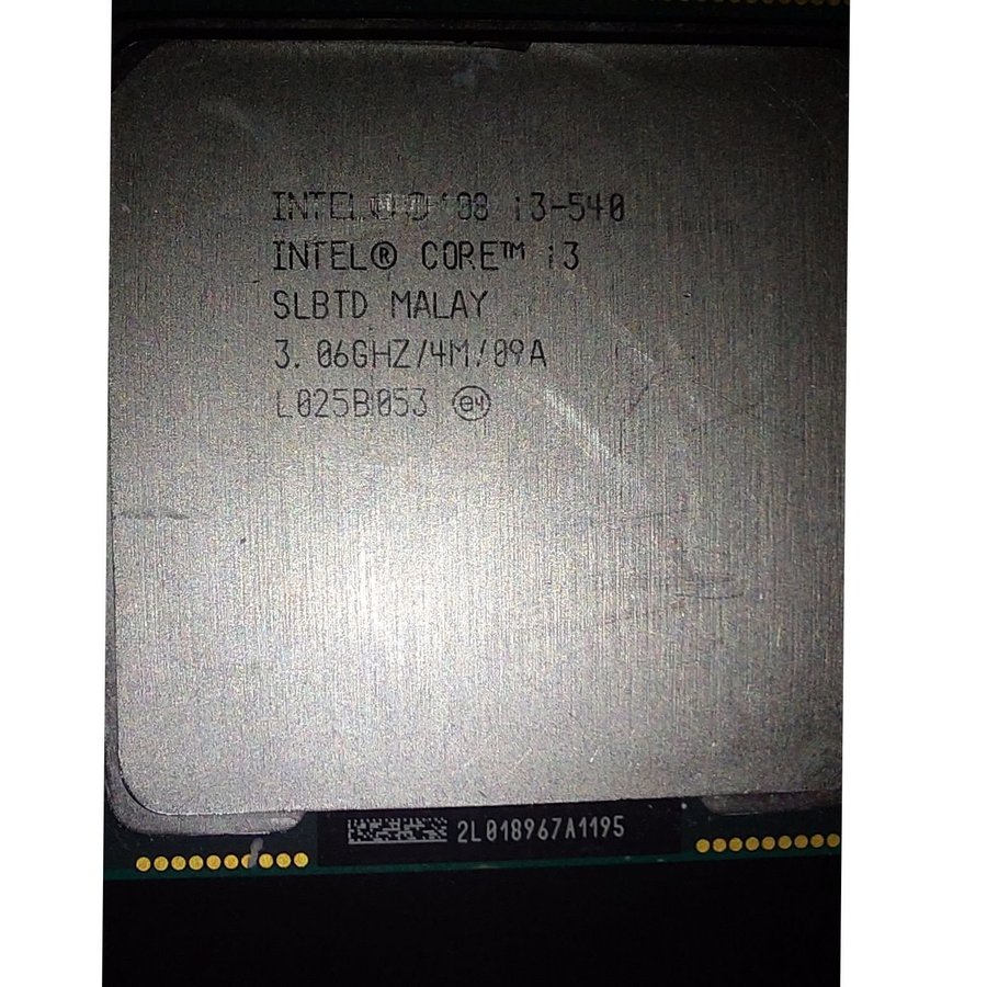 Intel Core i3-540 Processor