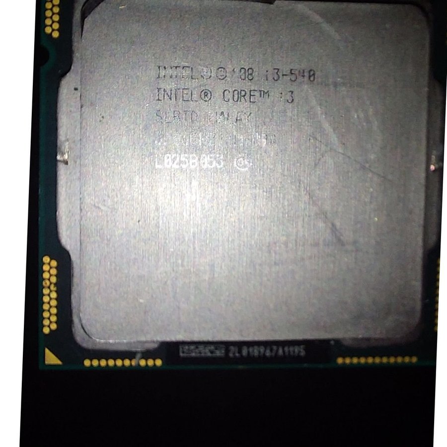 Intel Core i3-540 Processor