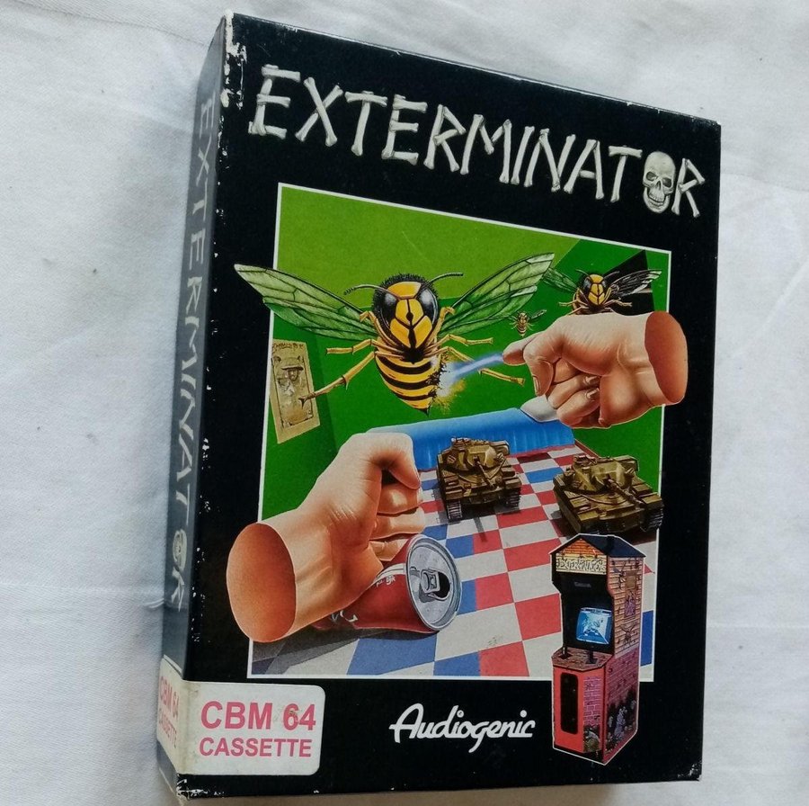 Exterminator (Audiogenic - ASL) ->TESTAD<- Commodore 64 / C64 Spel