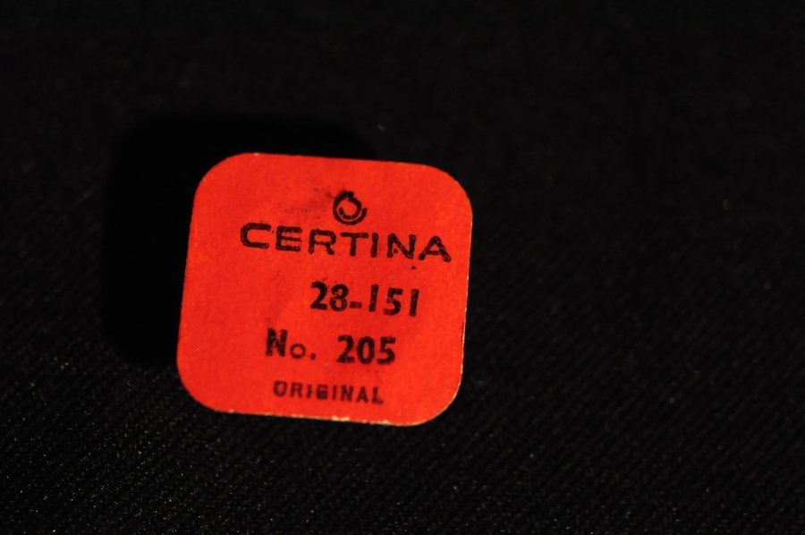 Certina 28-151 reservdel