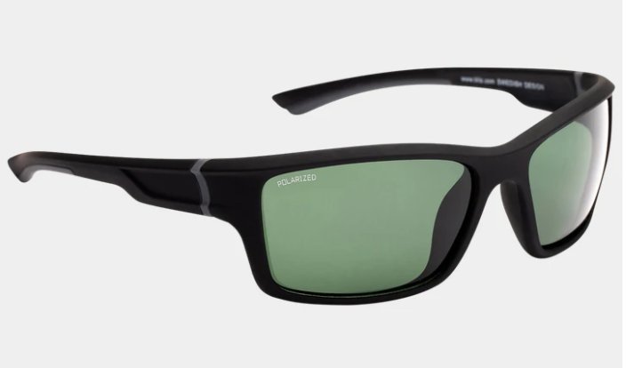 Polarized / polariserade Black B Dixon solglasögon unisex Svart