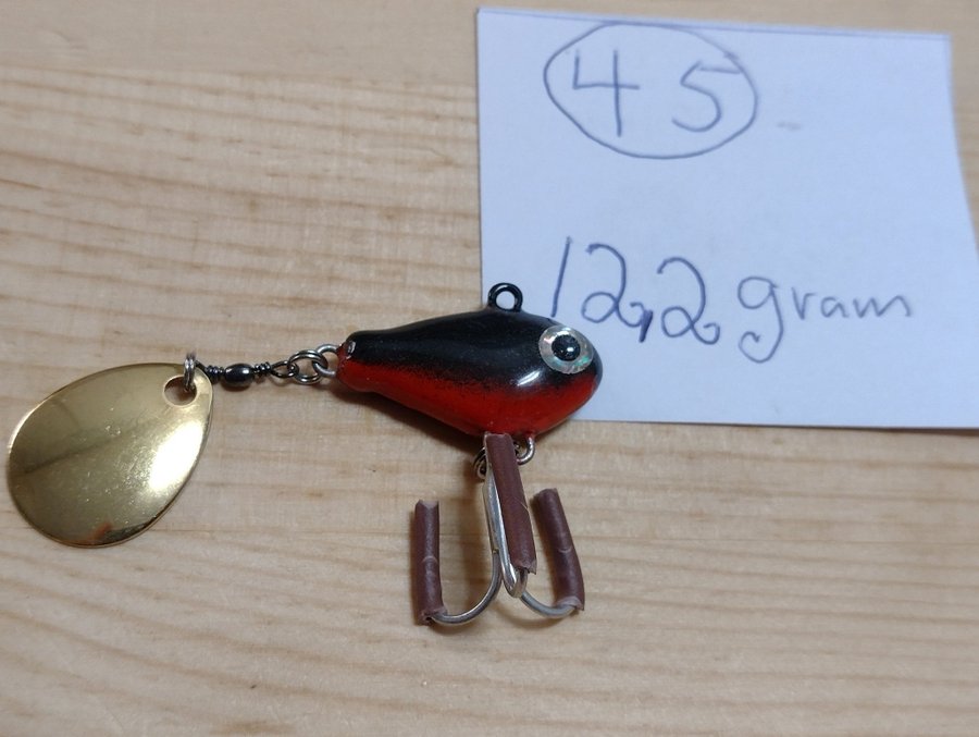 Tail Spinner 12,2 gram (handgjord) nummer 45