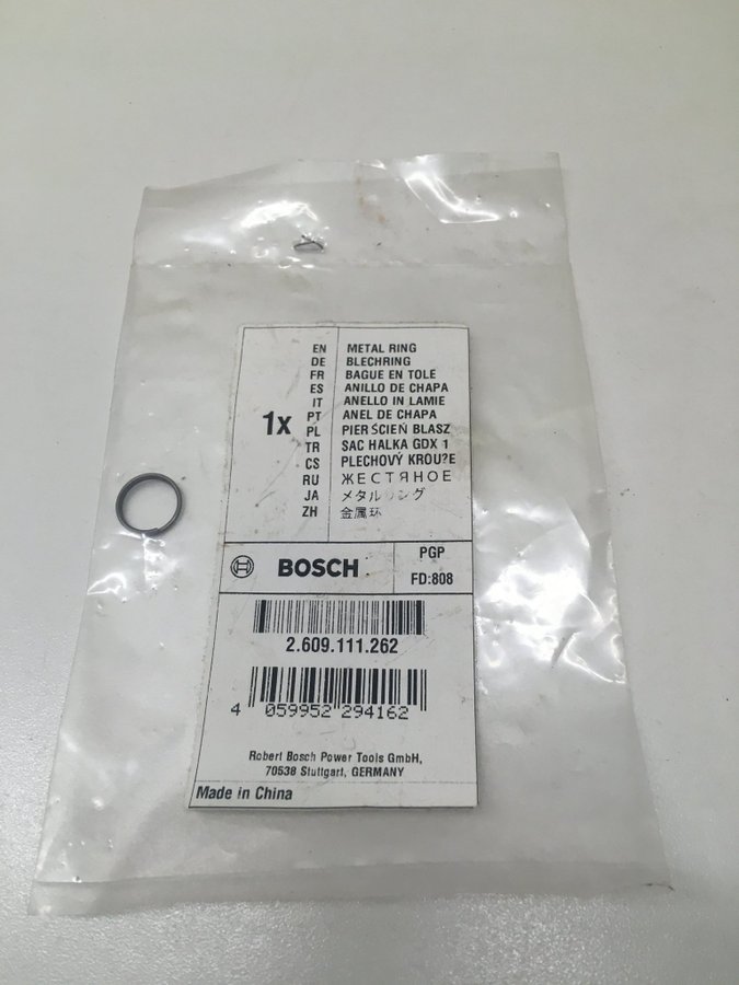 Bosch metal Ring 4059952294162