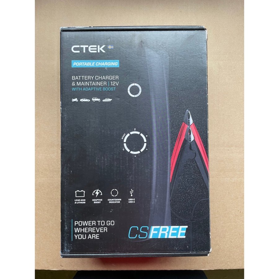 C tek batteriladdare