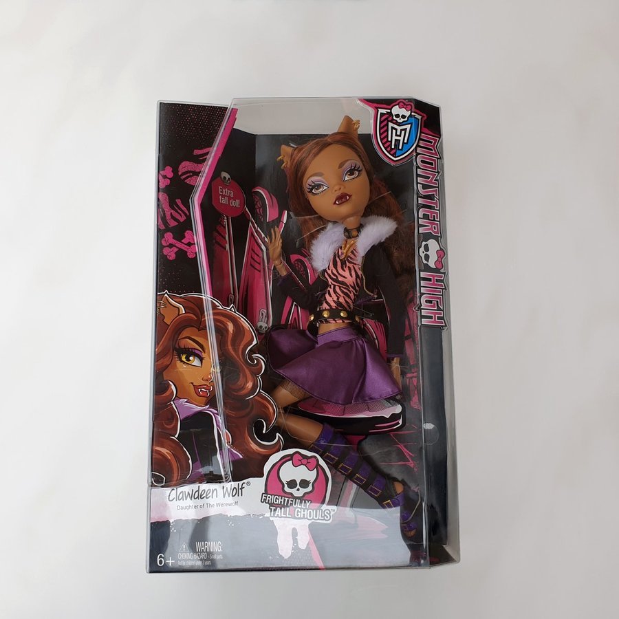 Monster High - Frightfully Tall Ghouls - Clawdeen Wolf doll - 2015