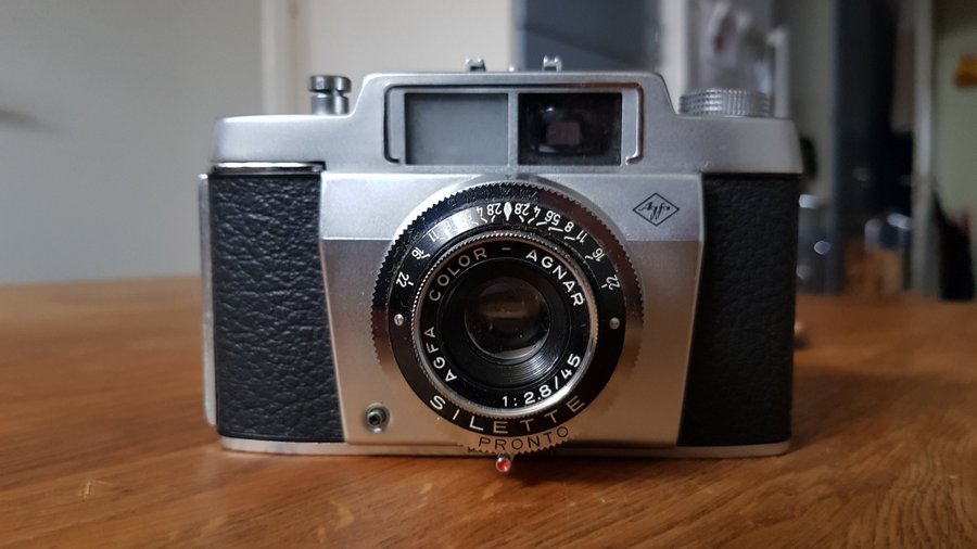 AGFA Silette VU5179 Analog Kamera Med Original Förvarningsväska