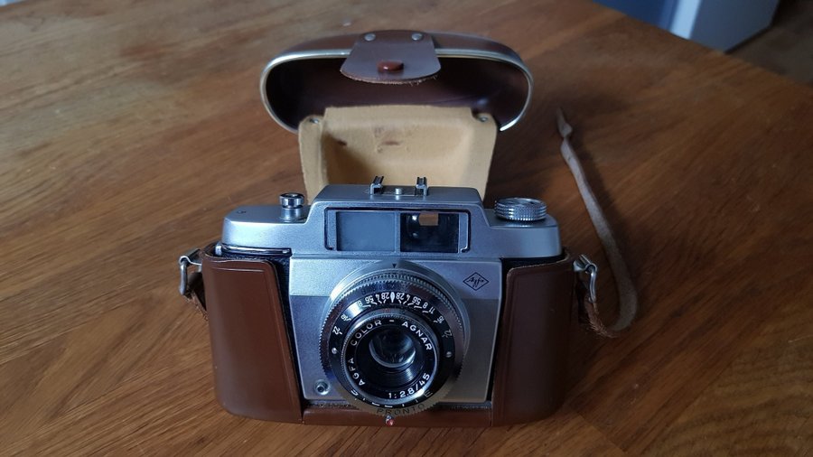 AGFA Silette VU5179 Analog Kamera Med Original Förvarningsväska