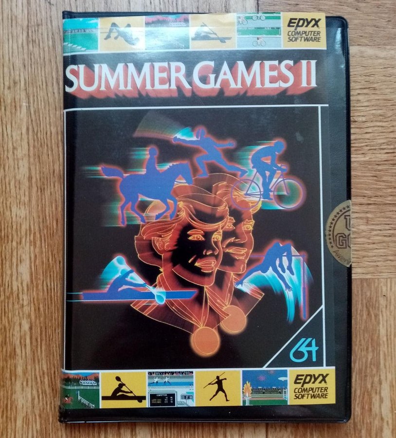 Summer Games II (US Gold - Epyx) Disk ->TESTAD<- Commodore 64 / C64 Spel