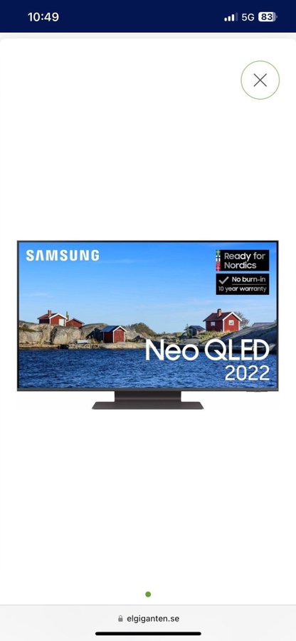 Samsung Neo QLED 50" 2022 144Hz