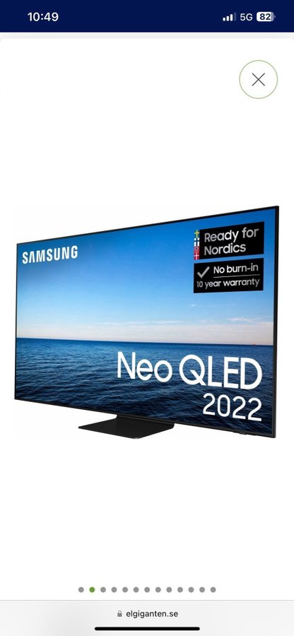 Samsung Neo QLED 50" 2022 144Hz