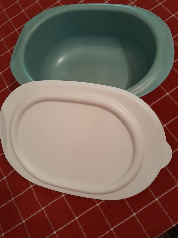 Tupperware skinklåda med dubbla lock