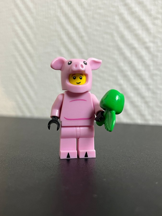 Lego Minifigurer Serie 12 Piggy Guy Komplett